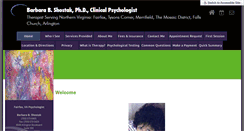 Desktop Screenshot of barbarashostakphd.com